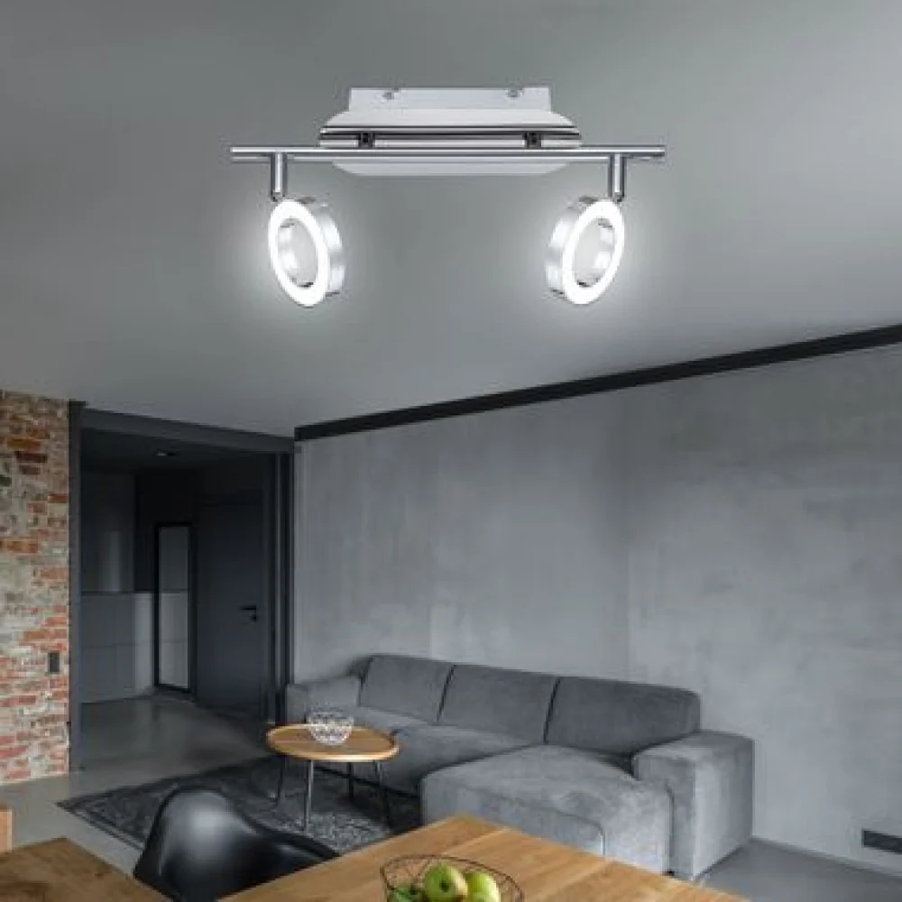 PARED ANILLOS LED ACABADO SATIN 2 X 5 W TECNOLITE
