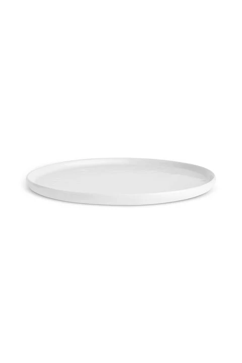 Karaca Epsilon Pastabord, 22 cm, Wit