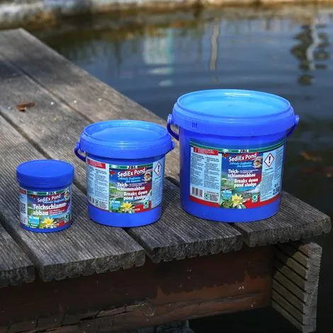 JBL SediEx Pond 1 kg – Behandeling tegen slib en voor zuurstofvoorziening van vijvers (Vervangen door SEDI FREE 700G) 500ML