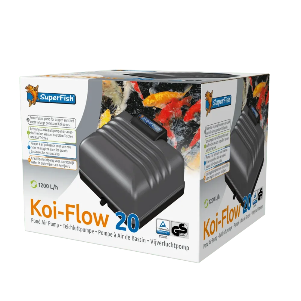 Koi-Flow 20 - Luchtpomp - Superfish