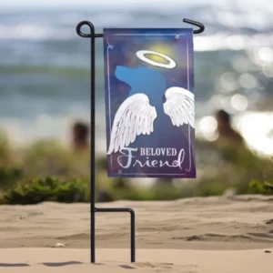 Beloved Friend Memorial Garden or Cemetery Flag