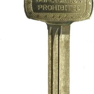Best Key Blanks, Look-Alike Ongewijzigd Nickel Silver Best/Falcon 10 Pack