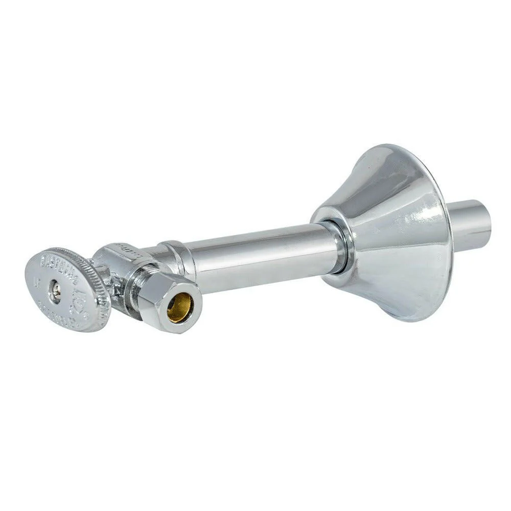 Eastman 1/4-Turn Angle Stop Valve Extension – 1/2 . Sweat x 3/8 . OD Comp