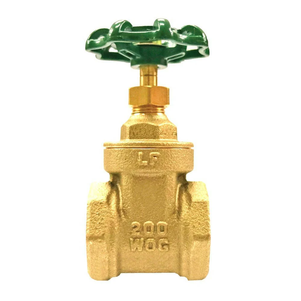 Eastman Brass Gate Valve 1-1/4 . FIP