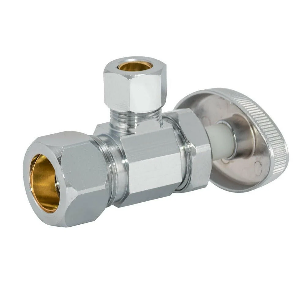 Eastman Multi-Turn Angle Stop Valve – 5/8 . OD Comp x 3/8 . OD Comp
