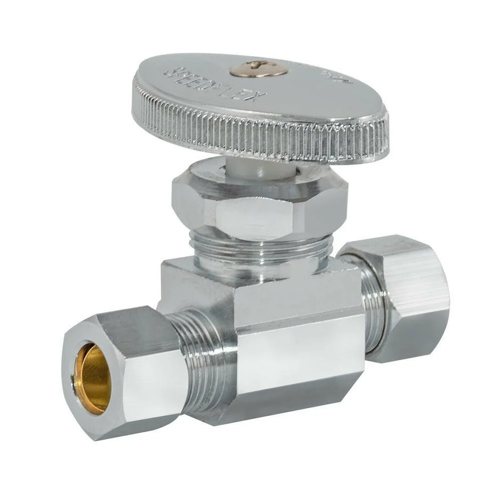 Eastman Multi-Turn Stop Valve – 1/2 . Comp x 3/8 . Comp