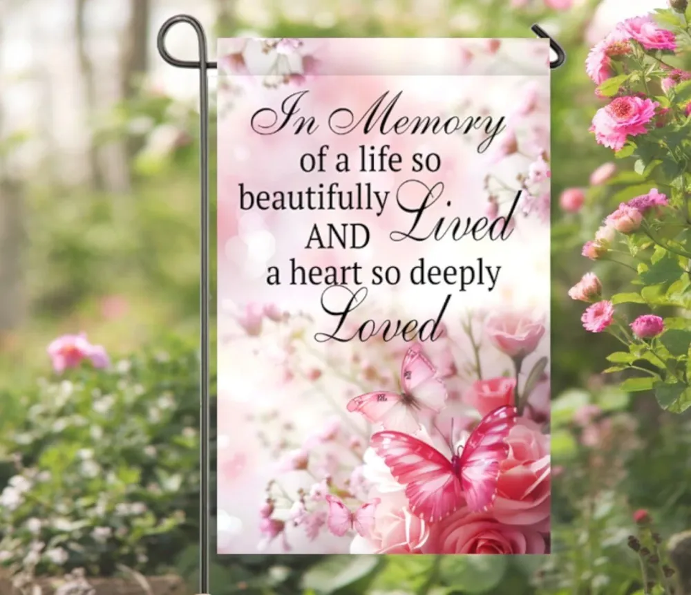 Memory Garden or Cemetery Flag