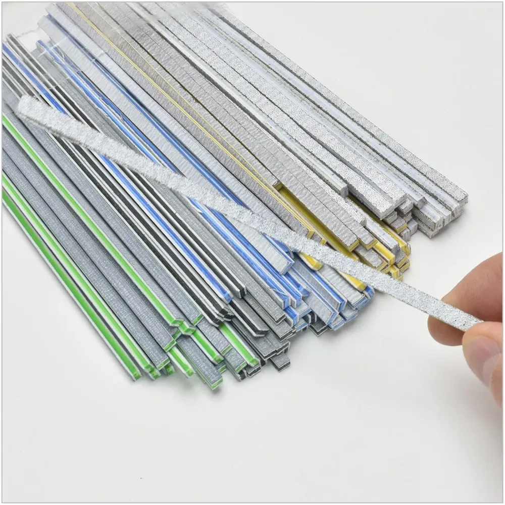 Micro-Mark Zebra Uitmuntend Sanding Twigs, Package 100 5 Grits