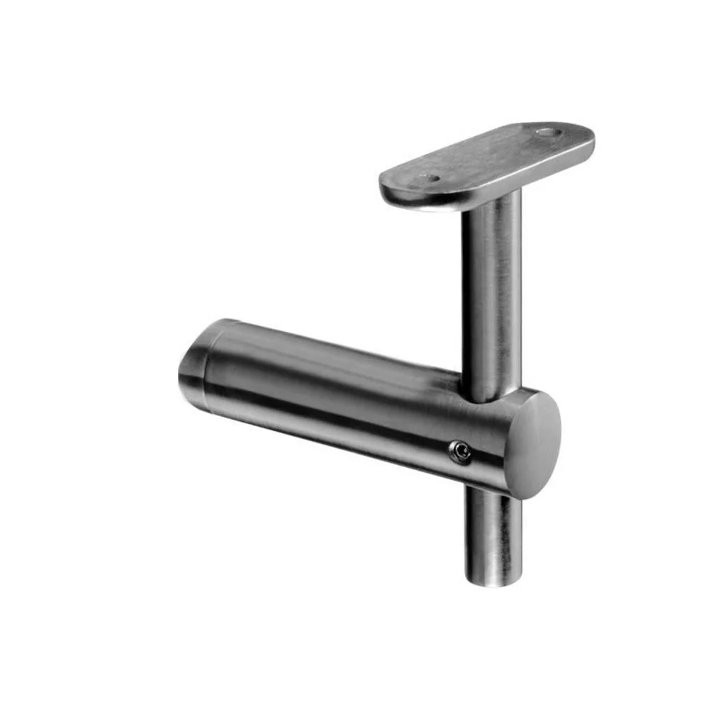 Q-railing Bracket Square Profile Handrail (Round Profile, Height Regelbaar, Tube Mount) (1-1/2'' Diameter)