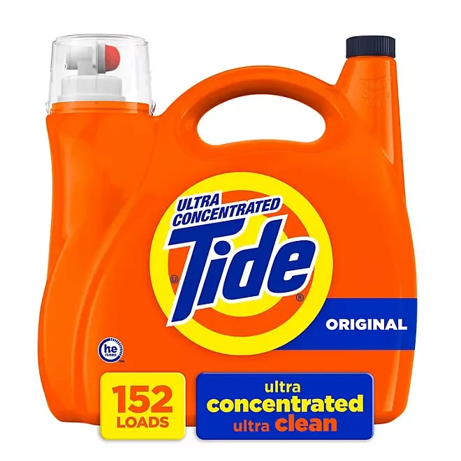 Tide Ultra Concentrated Liquid Laundry Detergent, Oorspronkelijk (170 fl. oz.)