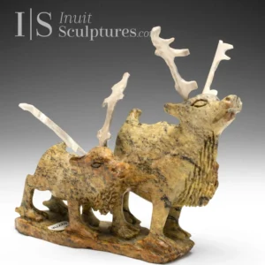 VINTAGE 9" SIGNATURE Caribou Pavinak Petaulassie *Tundra Love* CURATOR'S CHOICE