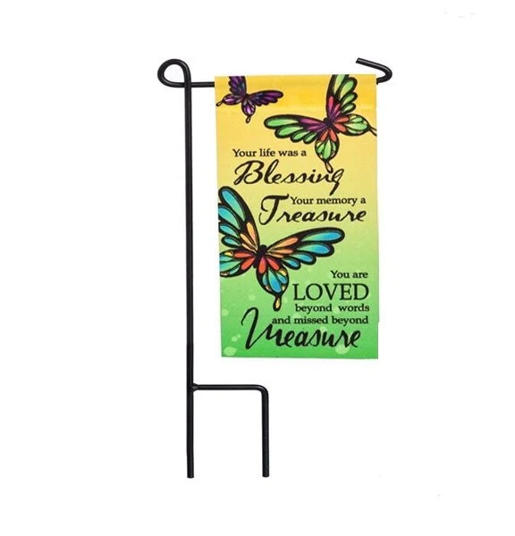 Your Life Blessing Memorial Garden or Cemetery Flag