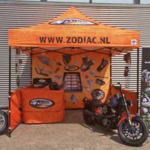 Zodiac EZ-up display tent Harley-Davidson
