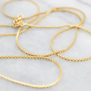 Box Chain Spring Ring Clasp | UV-bestendig