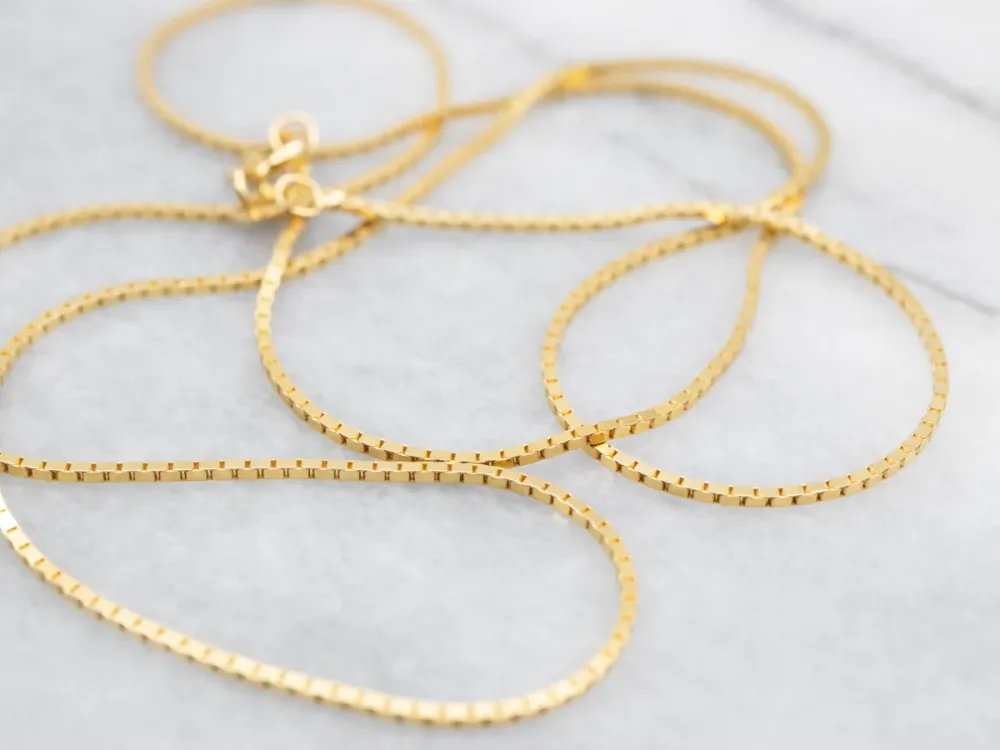 Box Chain Spring Ring Clasp | UV-bestendig