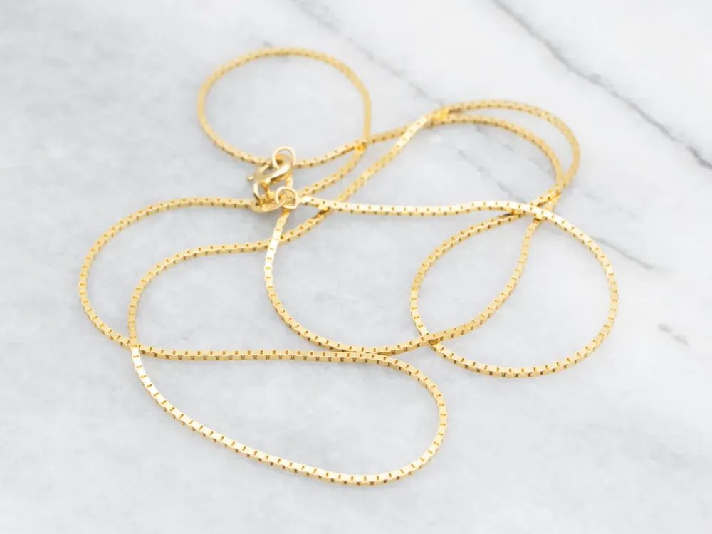 Box Chain Spring Ring Clasp | UV-bestendig
