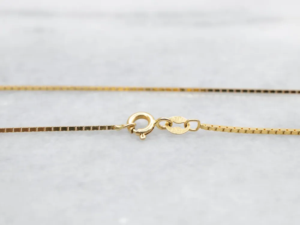 Box Chain Spring Ring Clasp | UV-bestendig