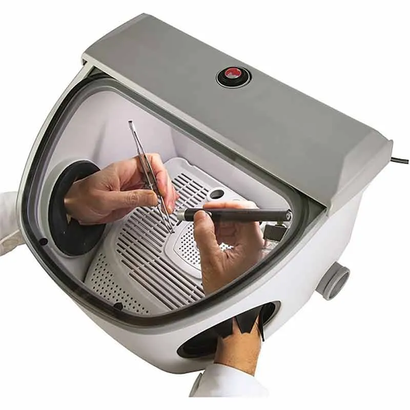 Eclipse Mestra Gratage Box - On Table Established - External suction met Slot