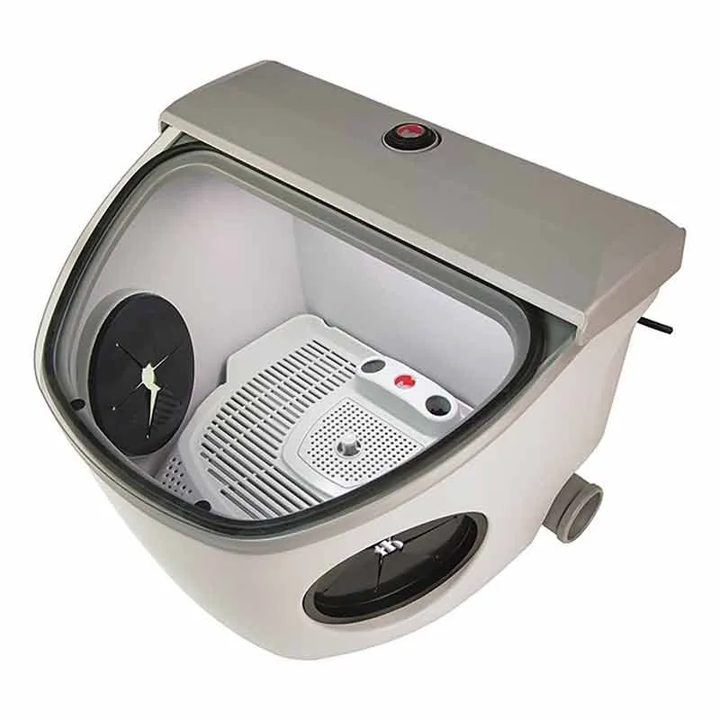 Eclipse Mestra Gratage Box - On Table Established - External suction met Slot
