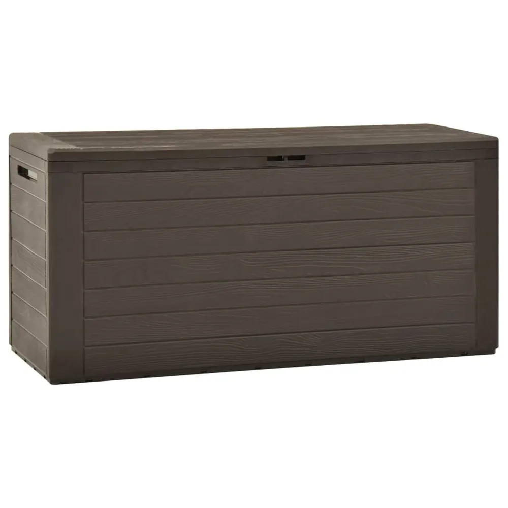 Extra Grote Tuinbox 116x44x55 cm bruin