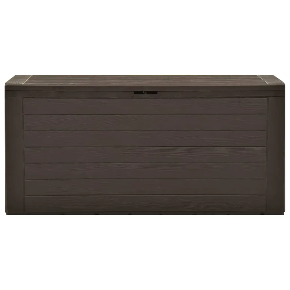 Extra Grote Tuinbox 116x44x55 cm bruin