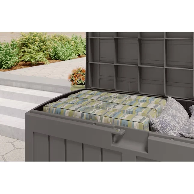 Premium Suncast Stoney Storage Bench
