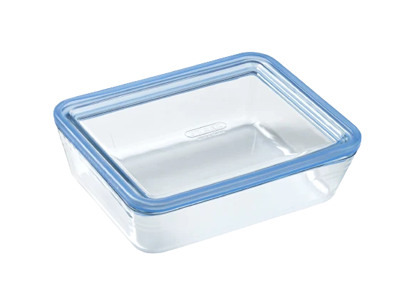 Zero kunststof - 100% glass rectangular storage box