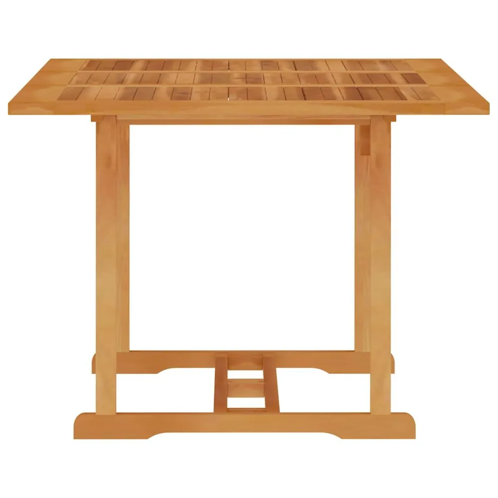 Lage Tuintafel 150x90x75 cm massief teakhout