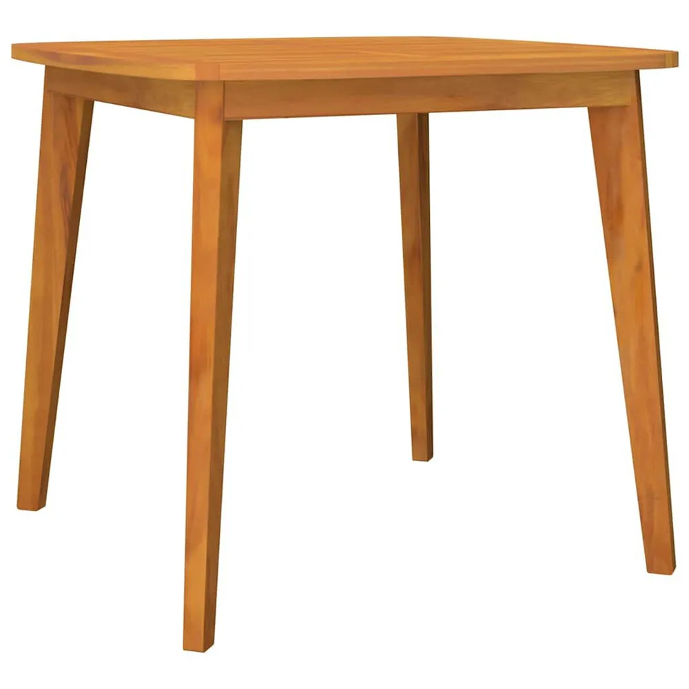 Uitschuifbare Tuintafel 85x85x75 cm massief acaciahout