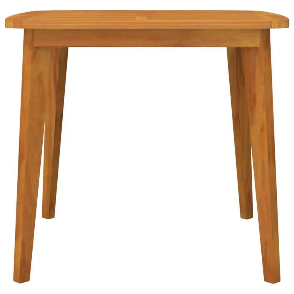 Uitschuifbare Tuintafel 85x85x75 cm massief acaciahout