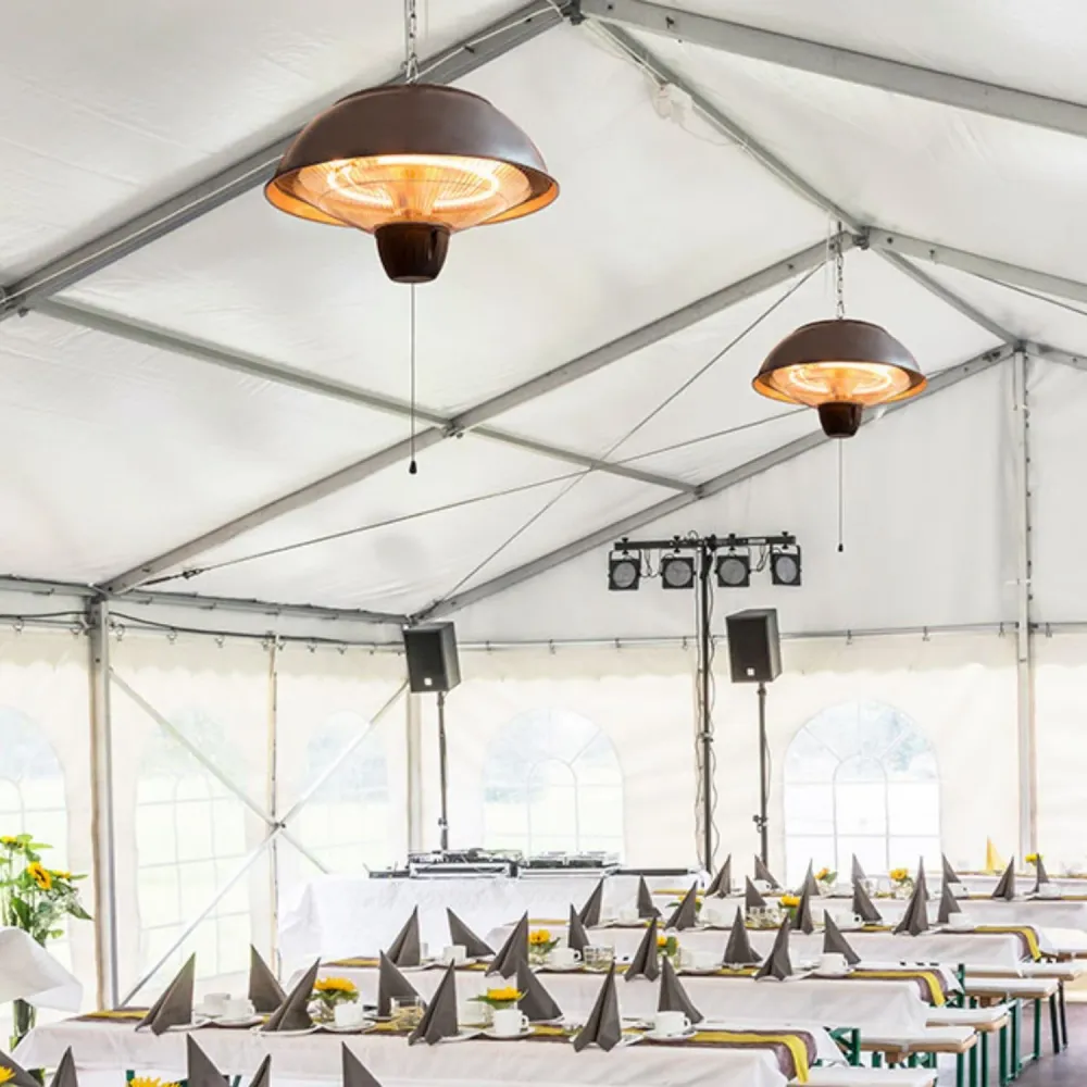 Muurmontage Verwarming Practo Garden Terrasverwarmer Kratos