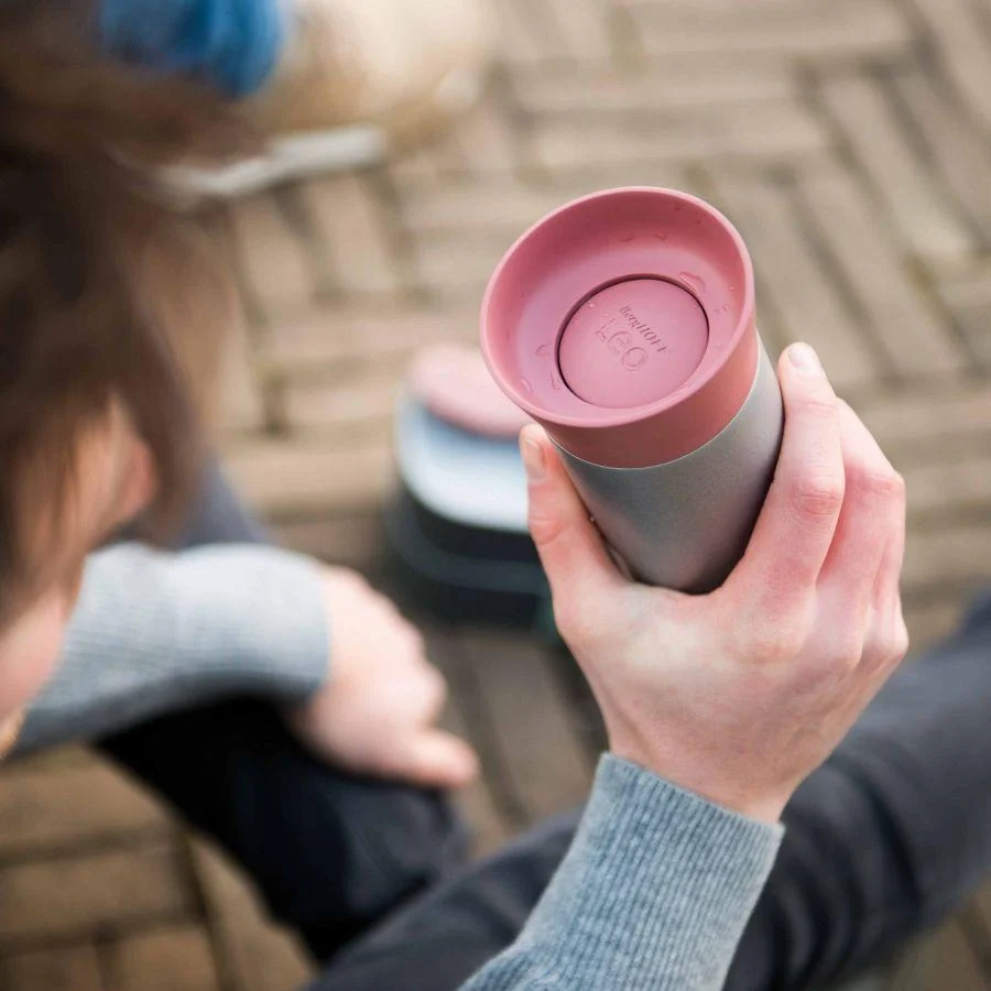 LEO Thermobeker Roze 0,33L