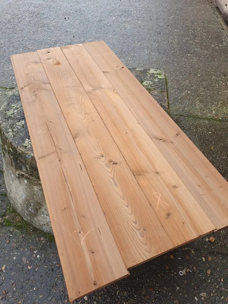 Thermowood Vuren Planchetten - (m2) recupwood