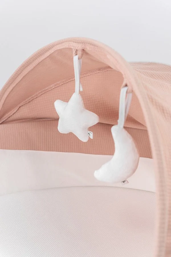 Bamboom Babynestje Nude Pink 56x56x17cm