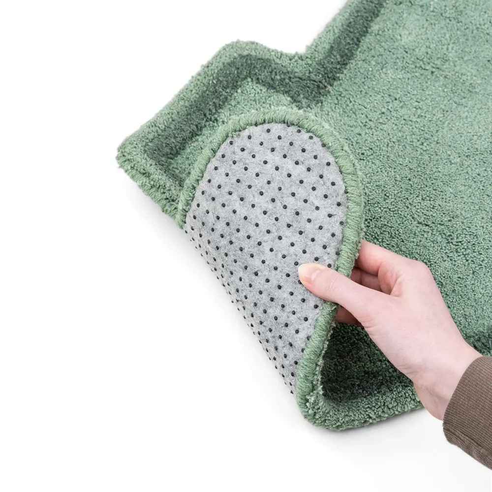 Done Deer Vloerkleed Croco Green 110cm
