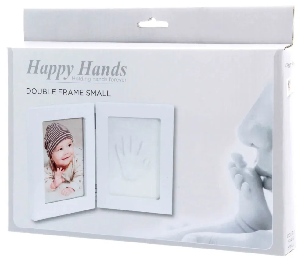 Dooky Happy Hands Double Frame White Small Happy Hands