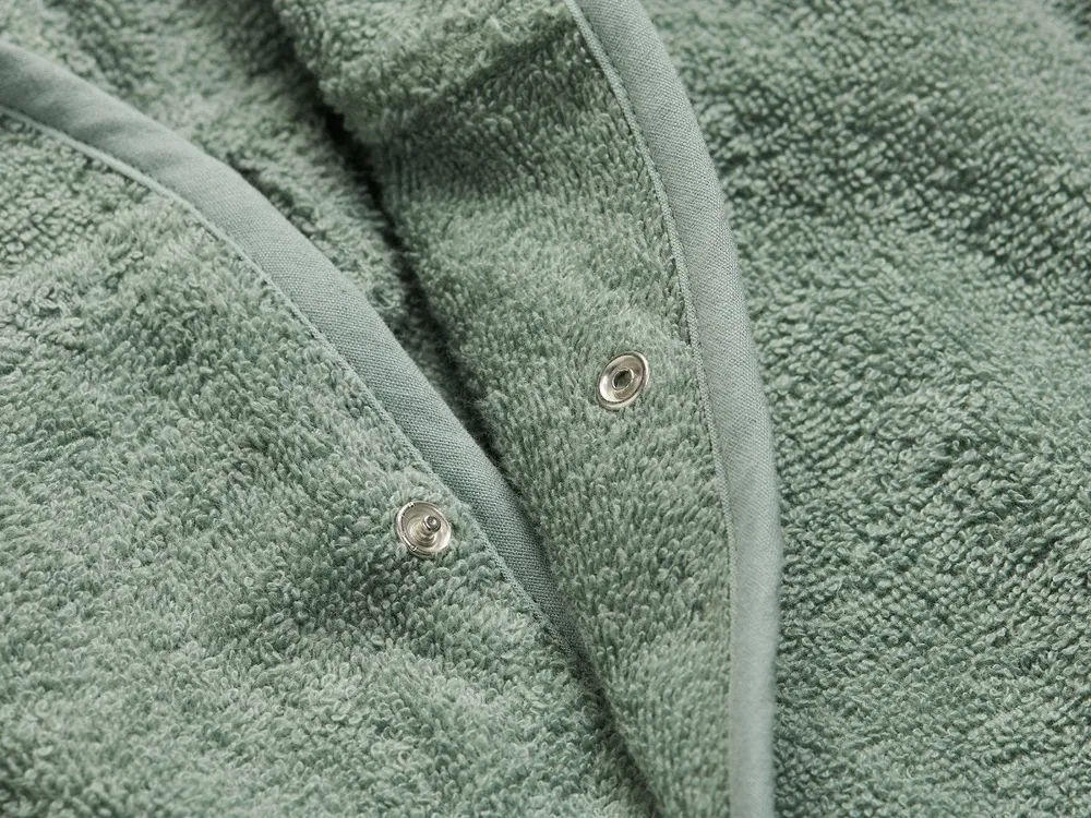 Jollein Badjas Baby Ash Green 1-2 jaar