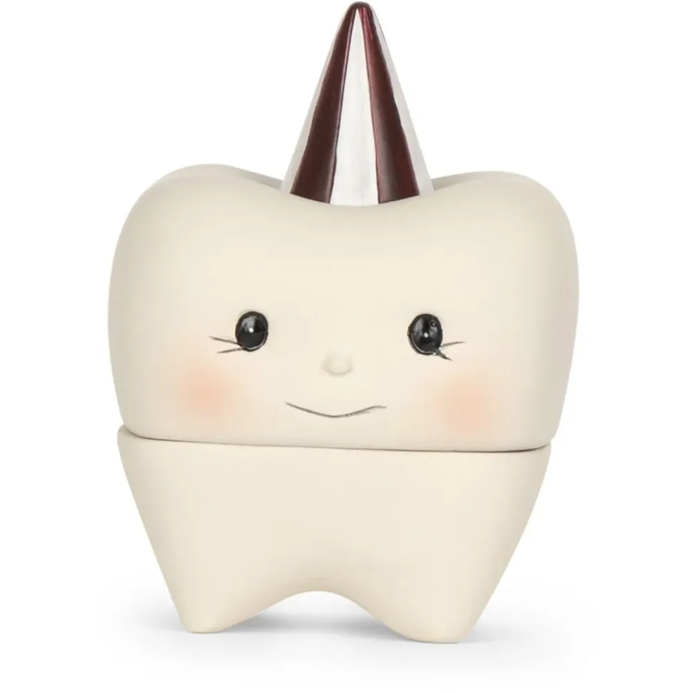 Konges Sløjd Tandendoosje Off White 9Cm