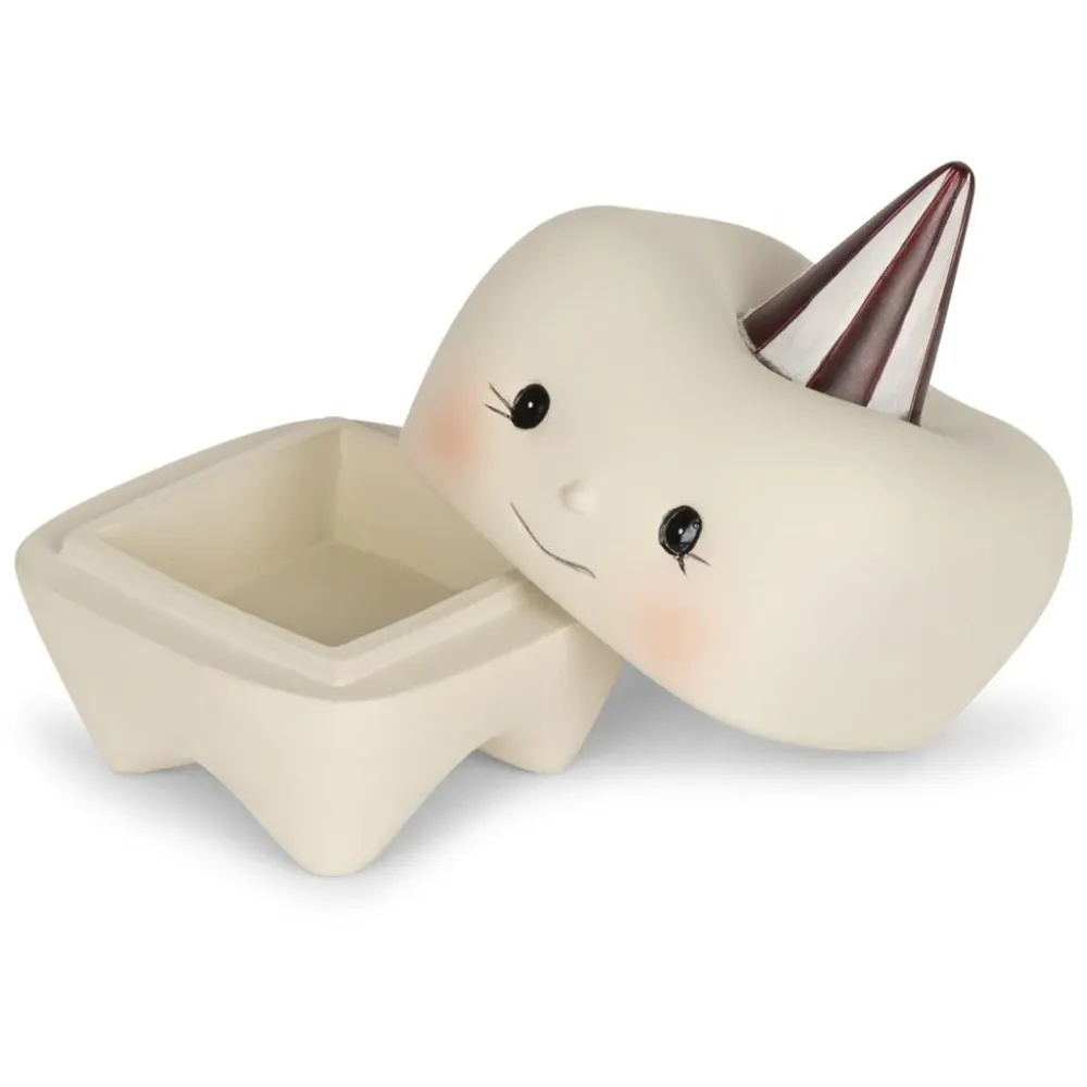 Konges Sløjd Tandendoosje Off White 9Cm