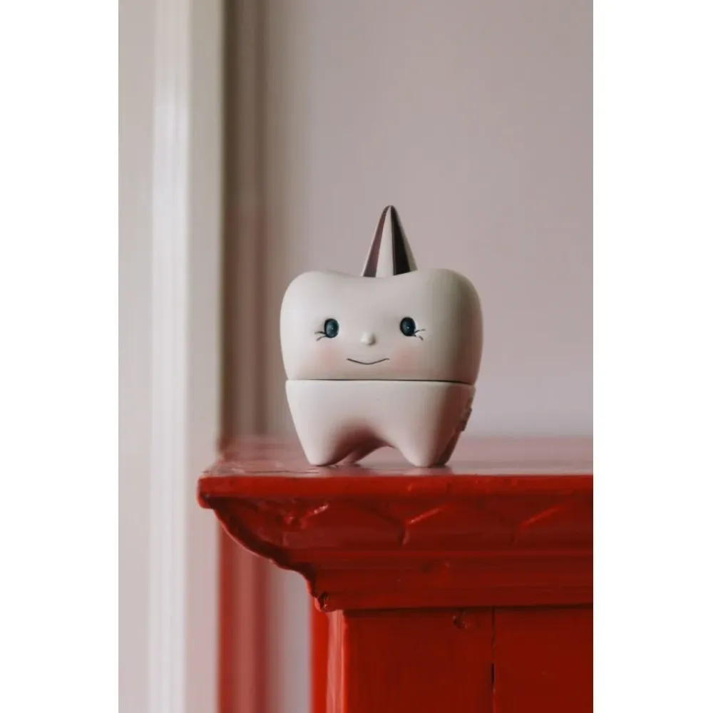 Konges Sløjd Tandendoosje Off White 9Cm