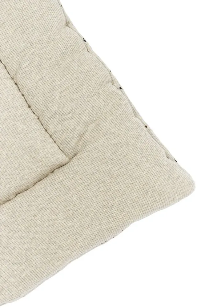 Meyco Boxkleed Rib Mini Spot Sand Melange 80X100cm