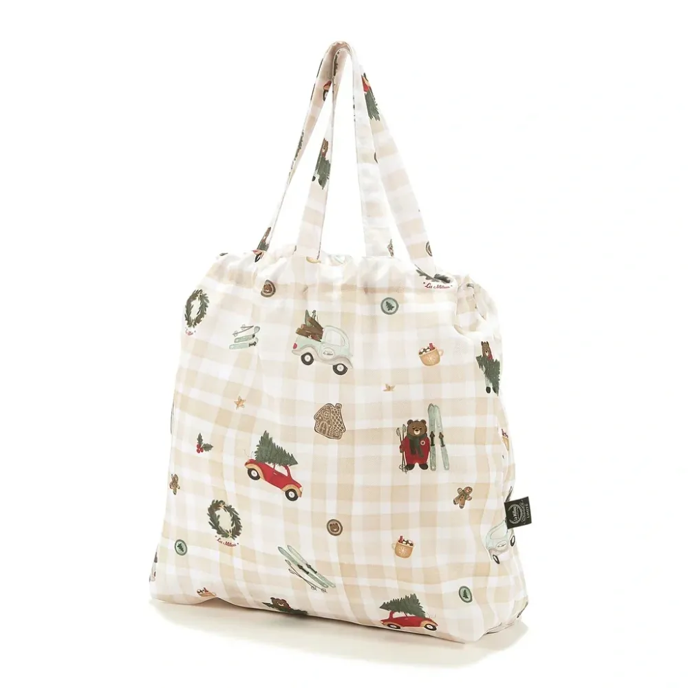 La Millou Shopper Tas met vak L Winter Cottage