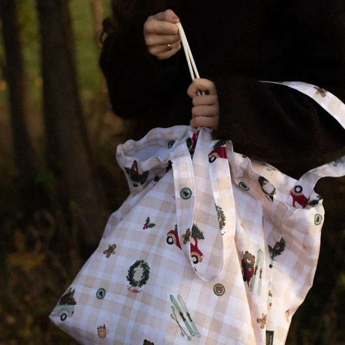 La Millou Shopper Tas met vak L Winter Cottage