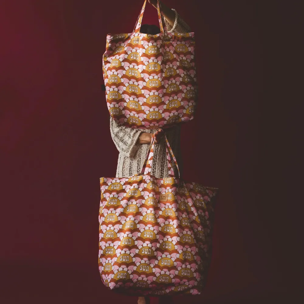 La Millou Shopper Tas met vak L Winter Cottage