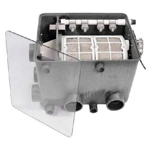 AFT-1 trommelfilter met deksel - AquaForte