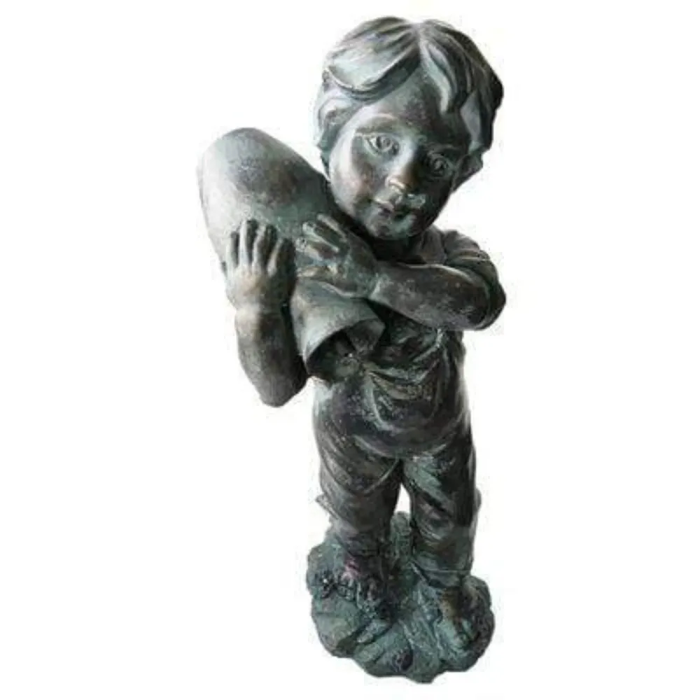 Beeld Yannick 48CM - Spitter voor klein waterspel - Ubbink