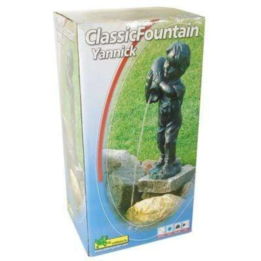 Beeld Yannick 48CM - Spitter voor klein waterspel - Ubbink