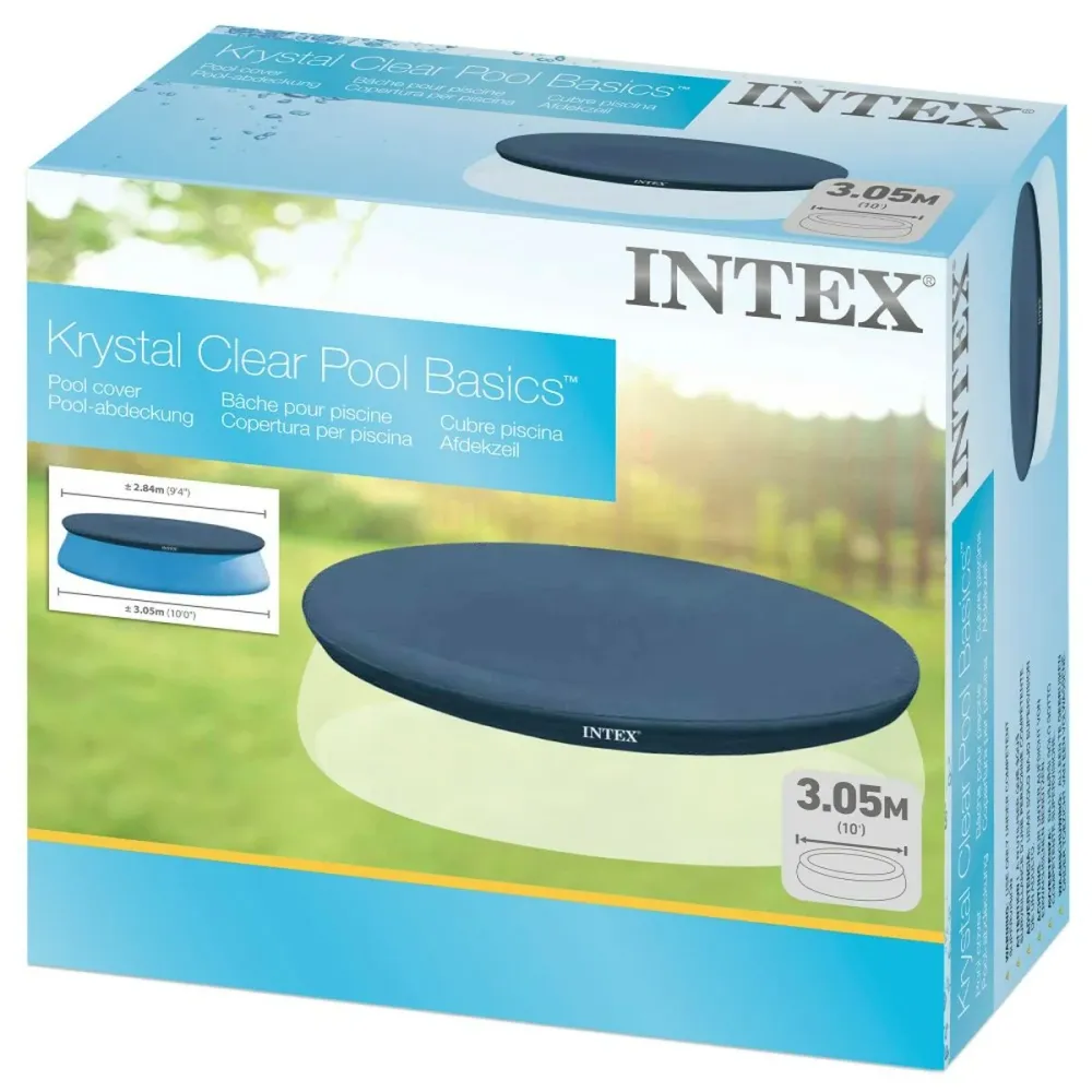 Zwembadafdekking Intex 28021 EASY SET 284 x 30 x 284 cm