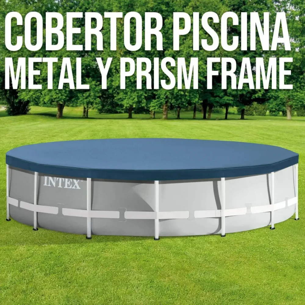 Zwembadafdekking Intex 28031 METAL FRAME 366 x 25 x 366 cm