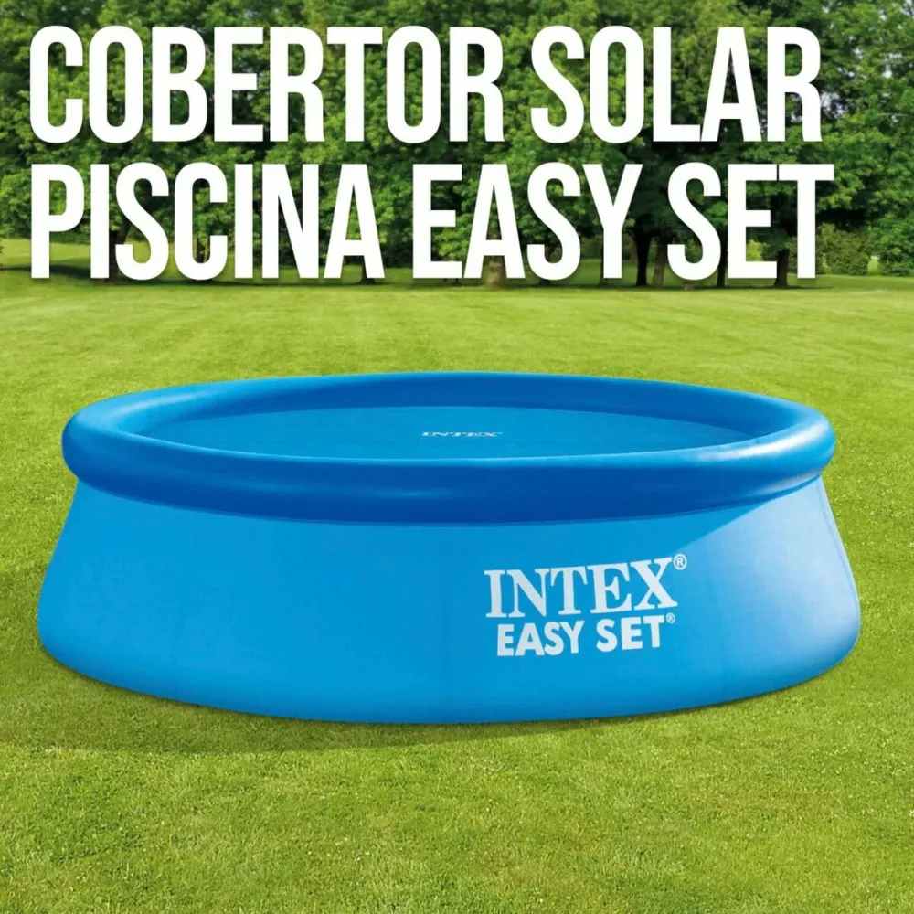 Zwembadafdekking Intex 29020 EASY SET Ø 244 cm 206 x 206 cm
